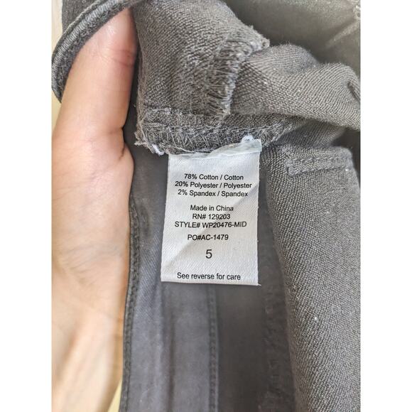 Cello Women's Black Skinny Denim Belt Loop Mid Rise Slim Fit  Pants Size 5/27 - Picture 4 of 5